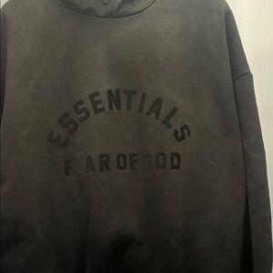 Essentials Fear of God Hoodie with a Nylon Hood